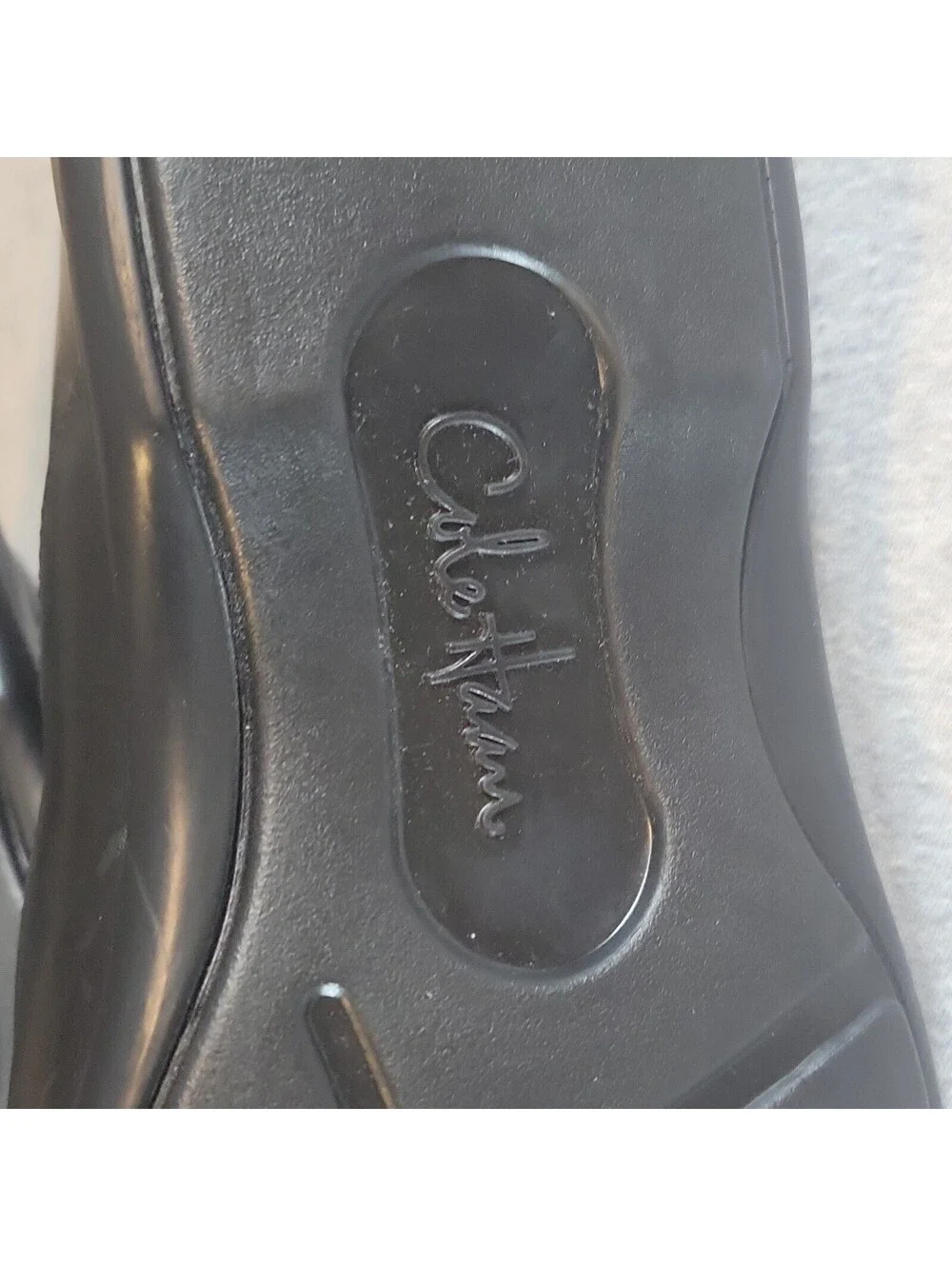 Cole Haan Black Leather Slip-On Dress Loafer  Men’s 10